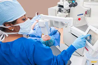 KXL can be performed in the cornea specialist’s office. Most patients only require one treatment.