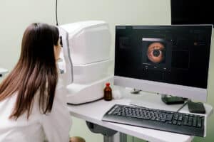 Anterior segment imaging used alongside IOP monitoring for glaucoma
