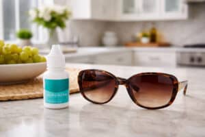iridodonesis comfort care with lubricating drops and UV sunglasses from Barnet Dulaney Perkins Eye Center